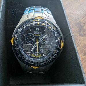 Citizen Eco Drive Skyhawk Blue Angel Watch